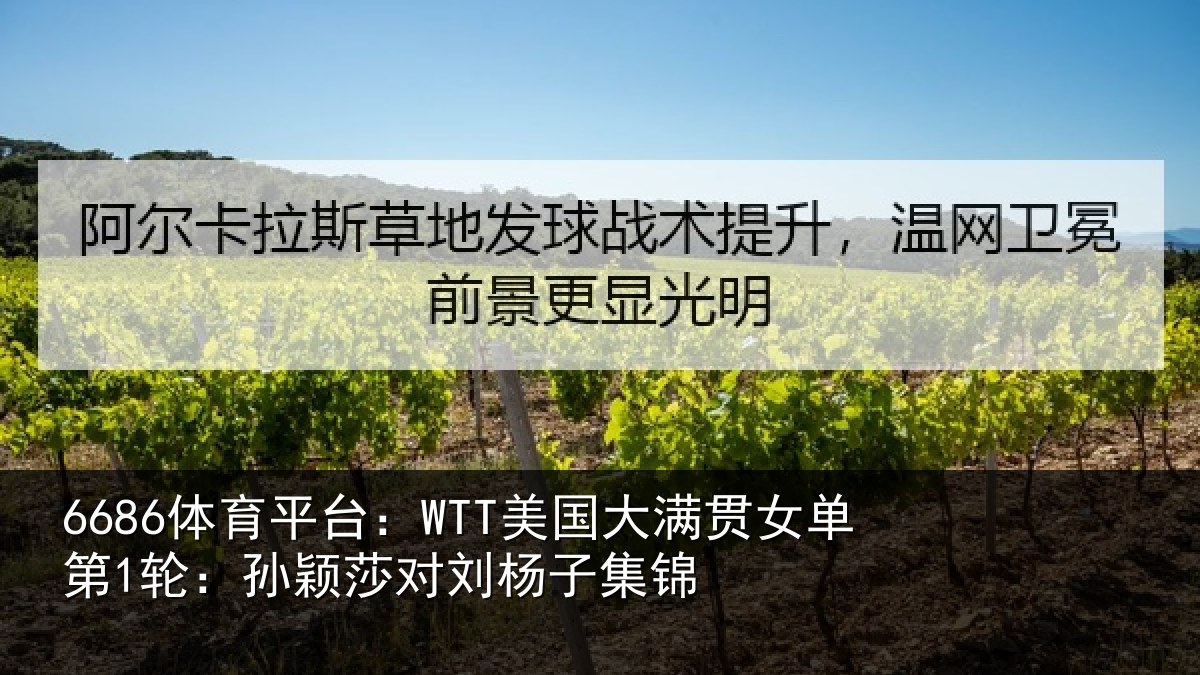 6686体育平台：WTT美国大满贯女单第1轮：孙颖莎对刘杨子集锦